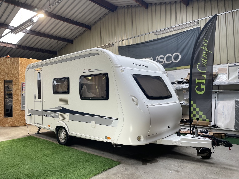 caravane HOBBY 440 SF DE LUXE mod&egrave;le 2014