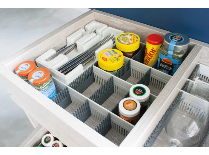  CMC ACCESSOIRES 2  ORGANISEUR DE TIROIR LOT DE 8 BANDES PURVARIO