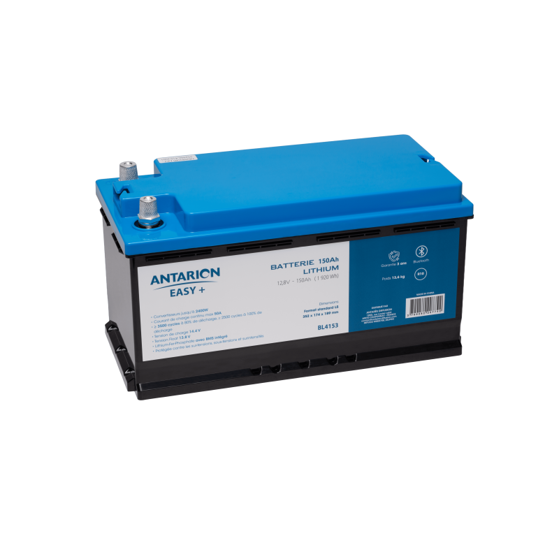  ANTARES DIFFUSION  BATTERIE LITHIUM CONNECTEE 150AH EASY +