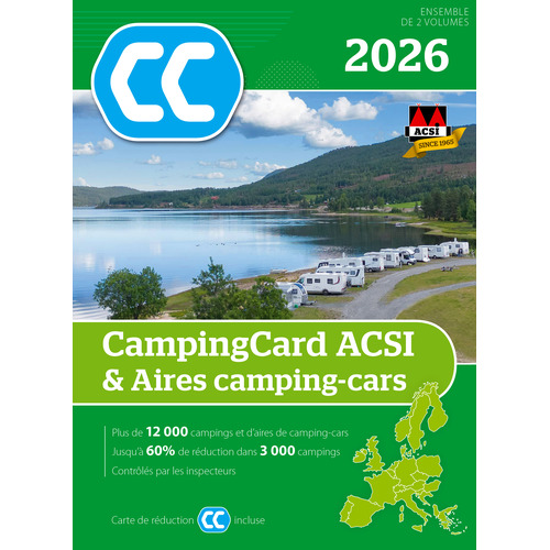  MOVERA  CAMPINGCARD ACSI CAMP; AIRES CAMPING-CARS 2026
