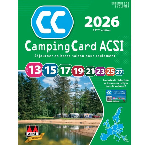  MOVERA  CAMPINGCARD ACSI 2026, FRANCAIS